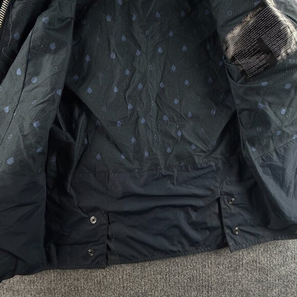 Barbour Retail Beadnell Jacket Waxed Women Full Zip Blue Hooded Size US 4 Adult - Picture 16 of 16